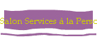 Salon Services  la Personne
