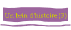 Un brin d'histoire (3)